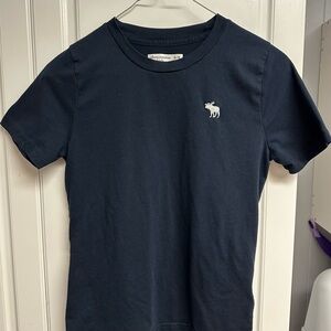 Abercrombie & Fitch Dark Blue Kids Tee